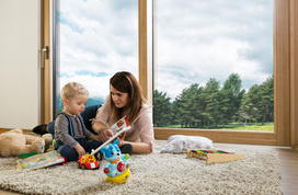Lift and slide doors HST