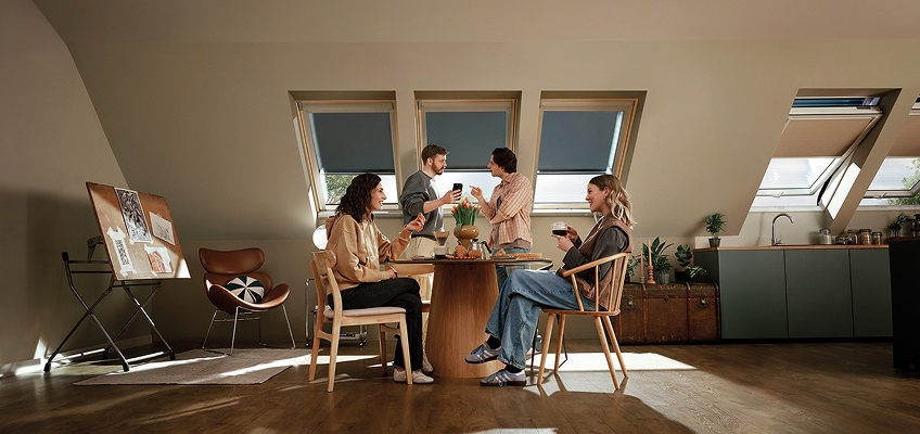 Protect your home from heat with fakro external awnings and roller shutters