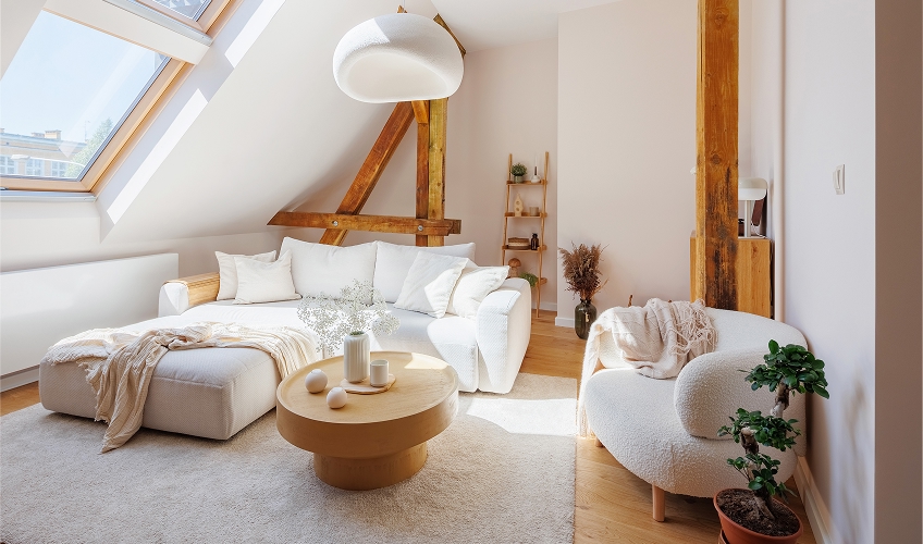 Wood – the natural choice for the attic