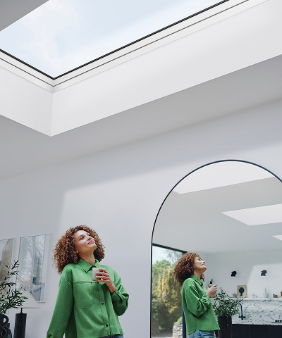 Flat roof windows