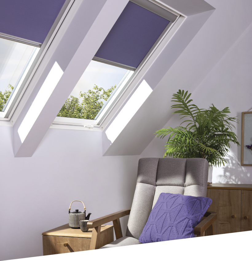 How about ARF blackout blinds from FAKRO in the hottest colour of the year?