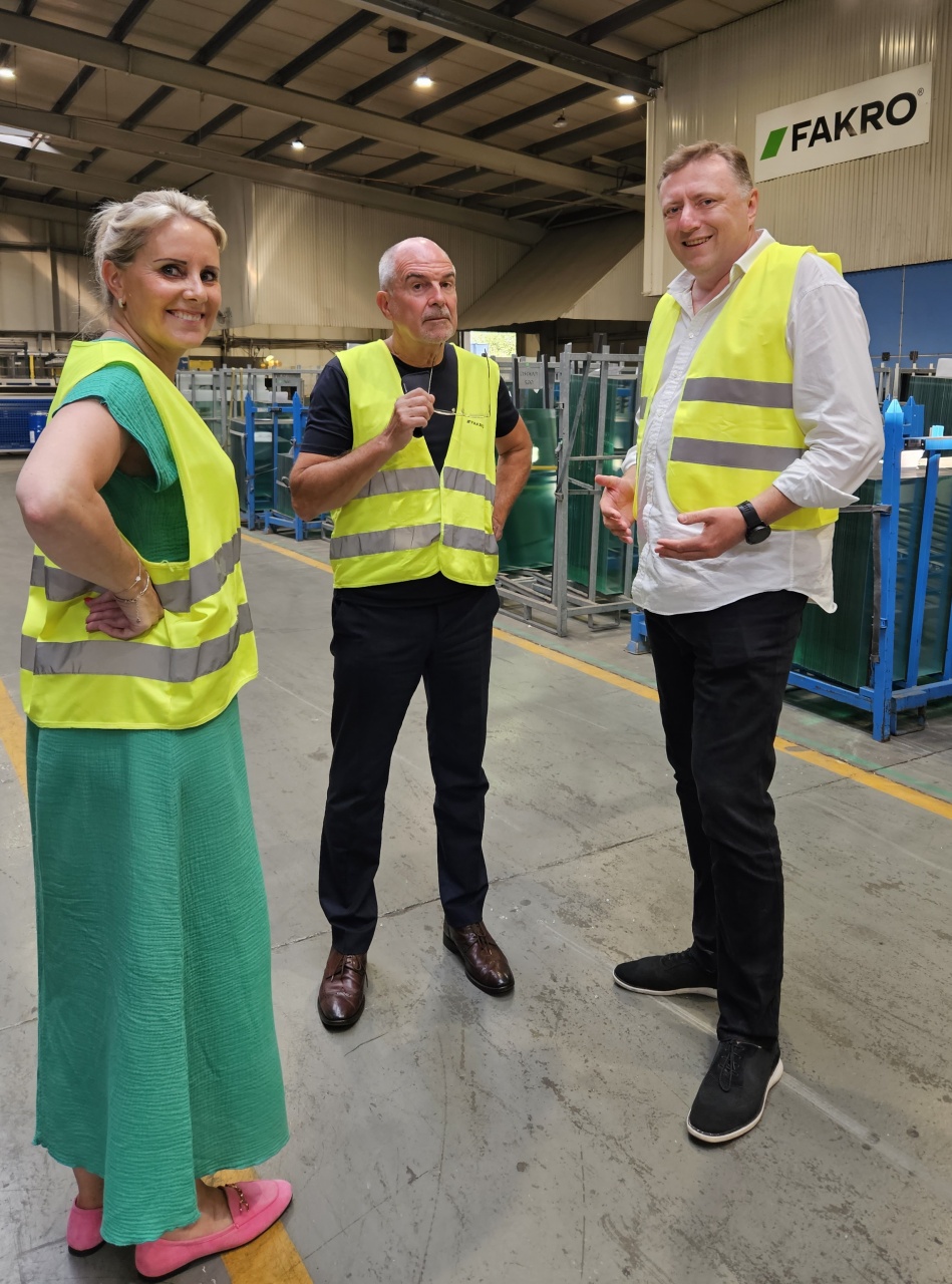 Visit of ALBINTRA Company Representatives at FAKRO Headquarters