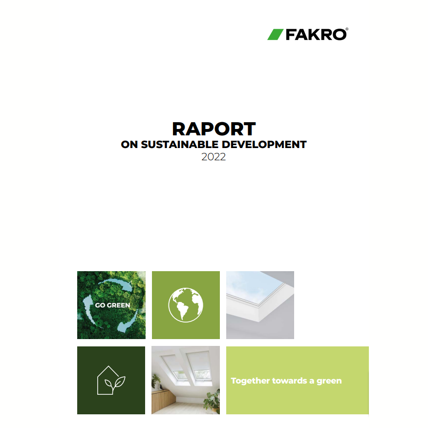 FAKRO takes another step towards sustainable development - Together into a green future!