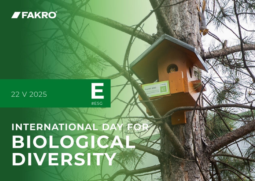 International Day for Biological Diversity at FAKRO