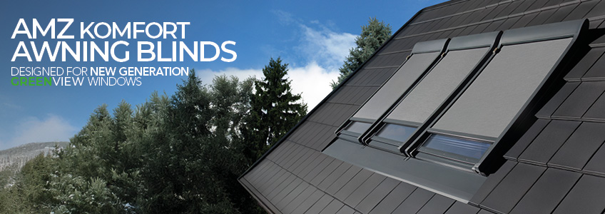 Electric awning blind AMZ