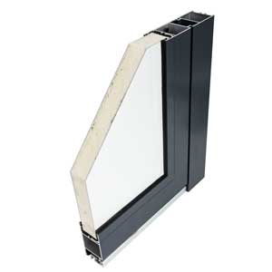 Aluminium side doors