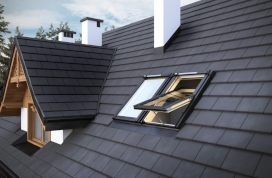 Solar type roof windows