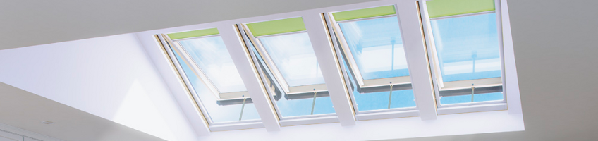 Electrically operated venting skylight FVE - FAKRO