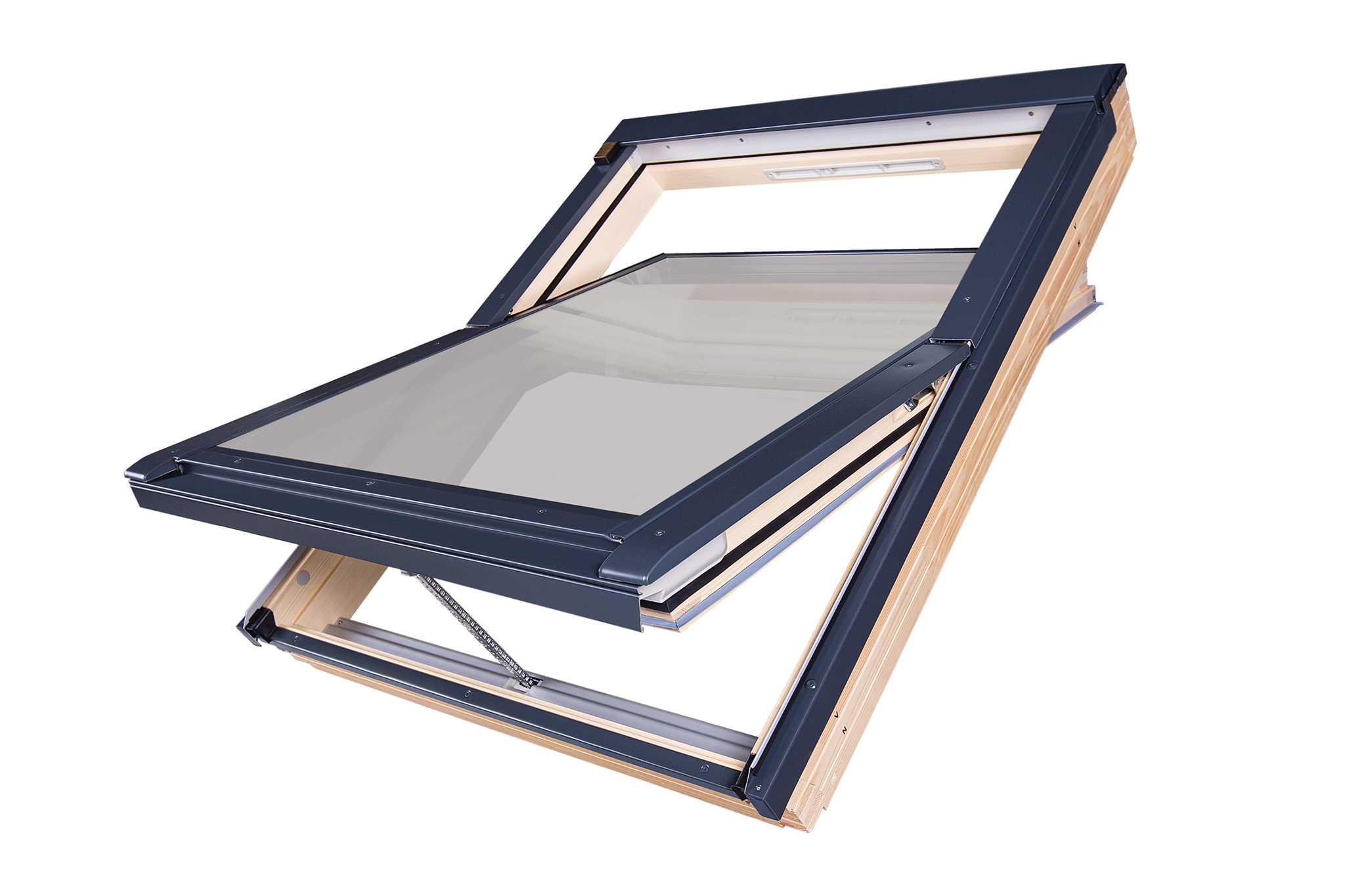 Remotely controlled pivot windows