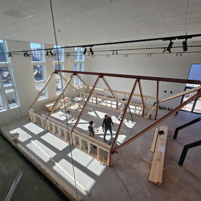 Architecture that invites visitors inside