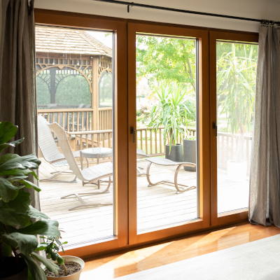 Modern glazing in a US home with FAKRO involved in the installation