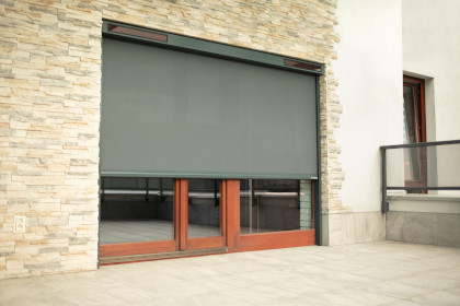 Awning blinds for vertical windows - FAKRO